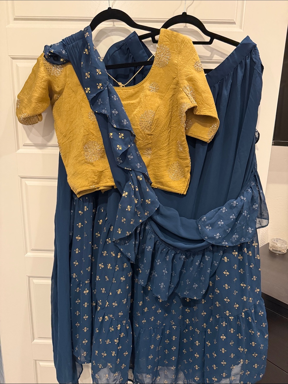 Readymade Saree skirt with blouse